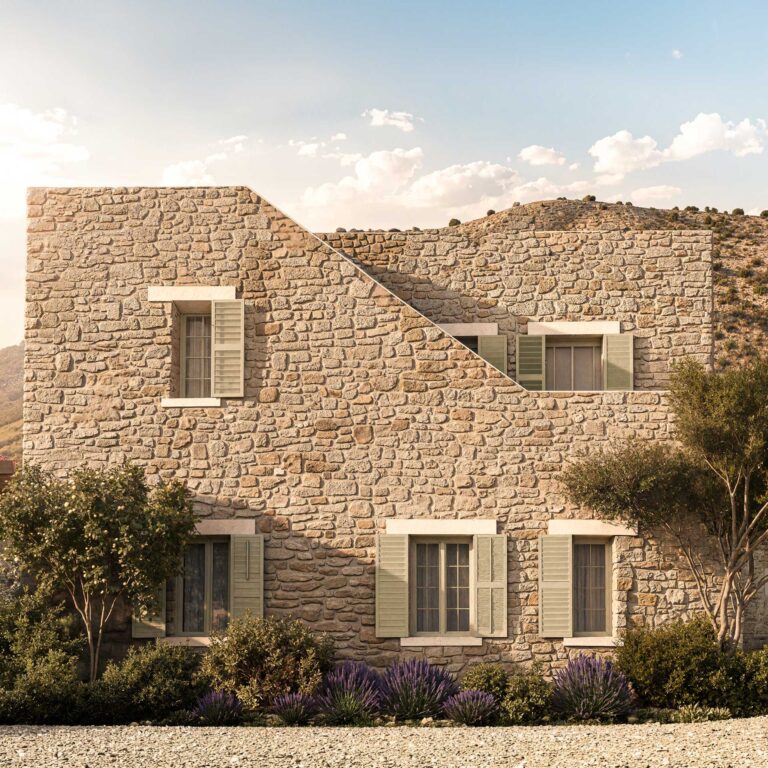 ERAWA Type 3 stone residence in Oitylo, Mani