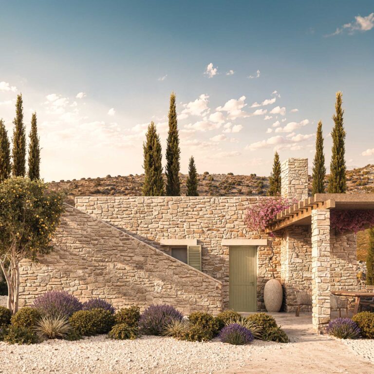 ERAWA Type 4 stone residence in Oitylo, Mani
